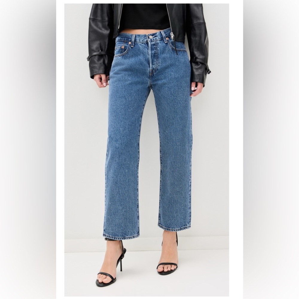 Levi's 501 90s Ankle Jeans in shout out stone
